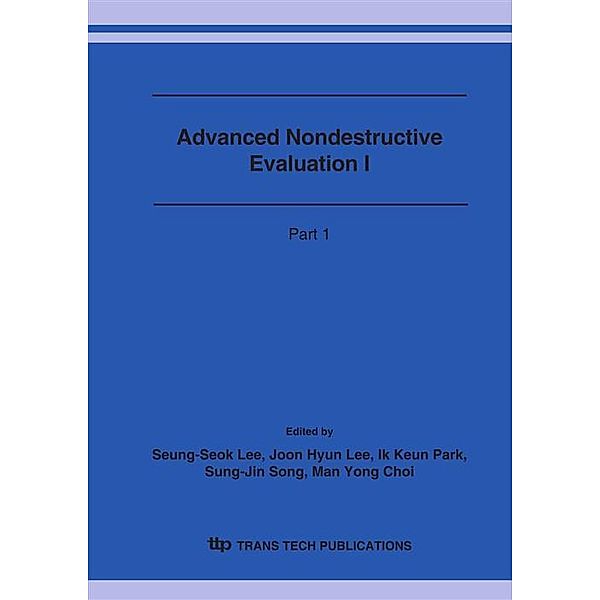 Advanced Nondestructive Evaluation I