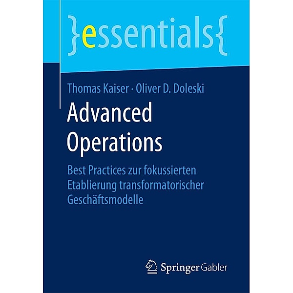 Advanced Operations / essentials, Thomas Kaiser, Oliver D. Doleski