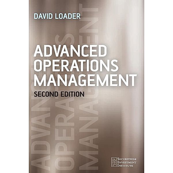 Advanced Operations Management, David Loader