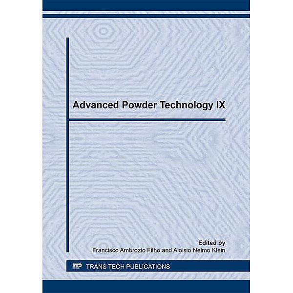 Advanced Powder Technology IX