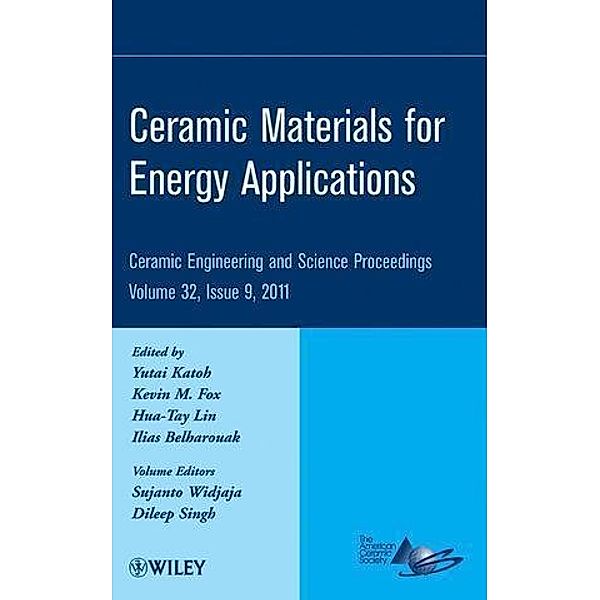 Advanced Processing and Manufacturing Technologies for Structural and Multifunctional Materials V, Volume 32, Issue 8 / Ceramic Engineering and Science Proceedings Bd.32