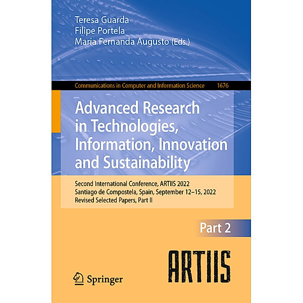 Advanced Research in Technologies, Information, Innovation and Sustainability