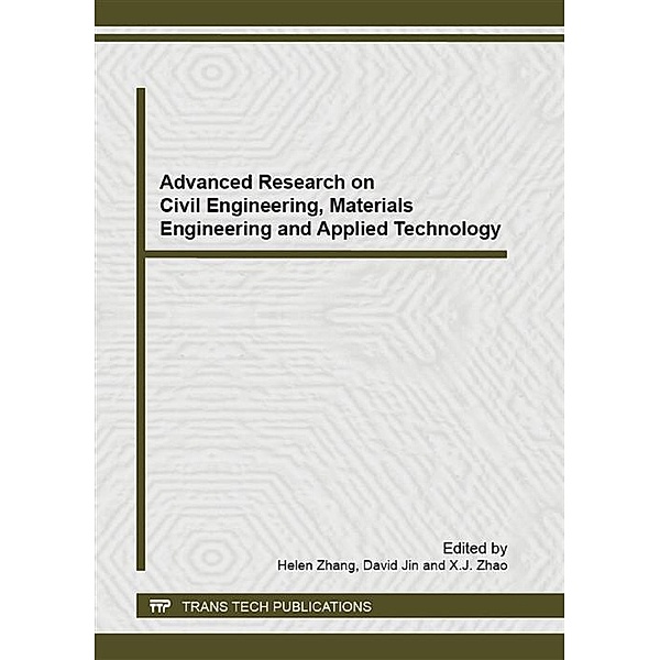 Advanced Research on Civil Engineering, Materials Engineering and Applied Technology