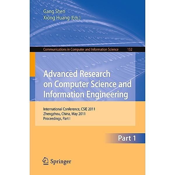 Advanced Research on Computer Science and Information Engineering / Communications in Computer and Information Science Bd.152