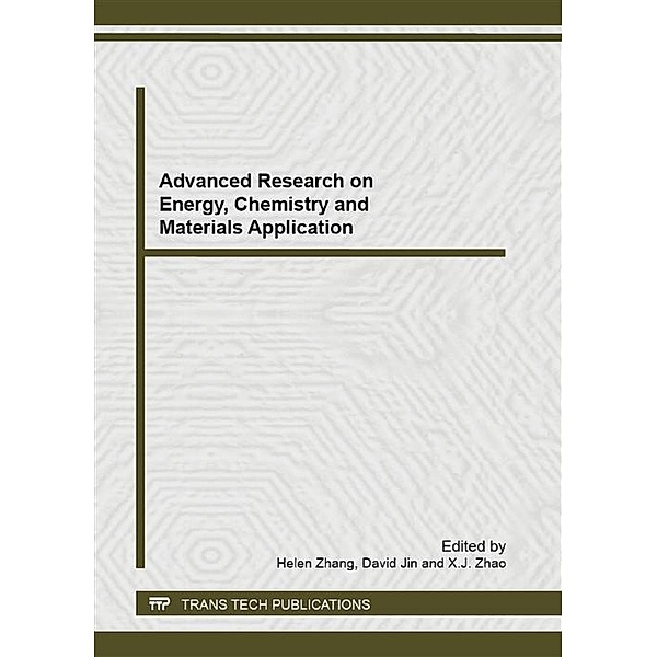 Advanced Research on Energy, Chemistry and Materials Application