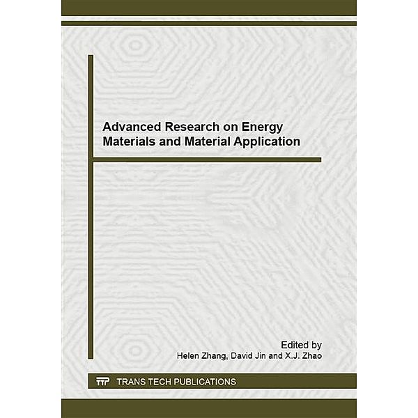 Advanced Research on Energy Materials and Material Application