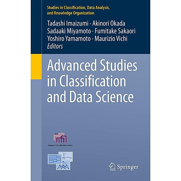 Advanced Studies in Classification and Data Science / Studies in Classification, Data Analysis, and Knowledge Organization