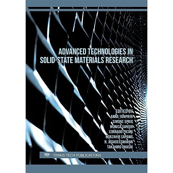 Advanced Technologies in Solid-State Materials Research