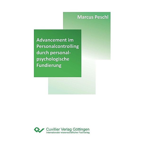 Advancement im Personalcontrolling durch personalpsychologische Fundierung