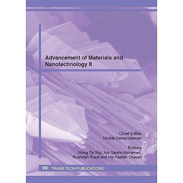 Advancement of Materials and Nanotechnology II