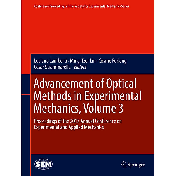 Advancement of Optical Methods in Experimental Mechanics, Volume 3