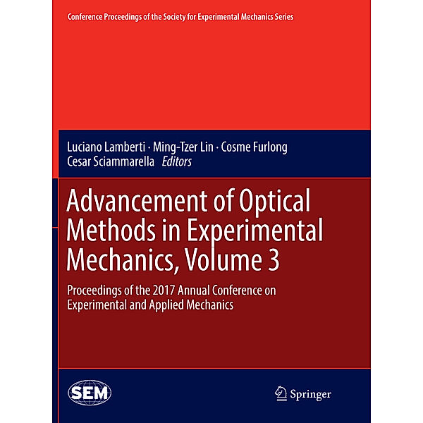 Advancement of Optical Methods in Experimental Mechanics, Volume 3