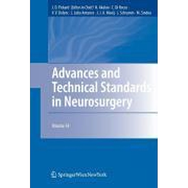 Advances and Technical Standards in Neurosurgery / Advances and Technical Standards in Neurosurgery Bd.34