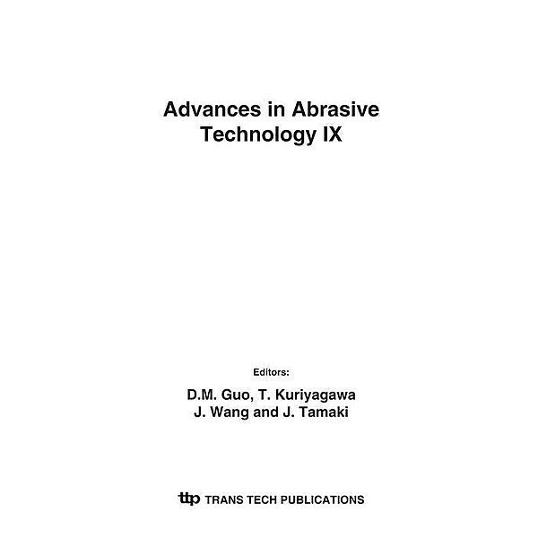 Advances in Abrasive Technology IX