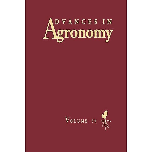Advances in Agronomy: Advances in Agronomy