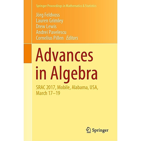 Advances in Algebra / Springer Proceedings in Mathematics & Statistics Bd.277