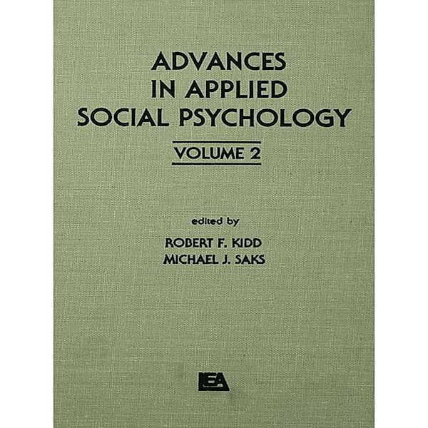 Advances in Applied Social Psychology