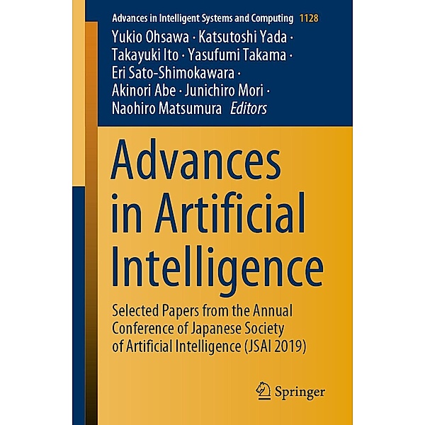 Advances in Artificial Intelligence / Advances in Intelligent Systems and Computing Bd.1128