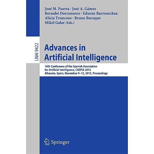 Advances in Artificial Intelligence / Lecture Notes in Computer Science Bd.9422