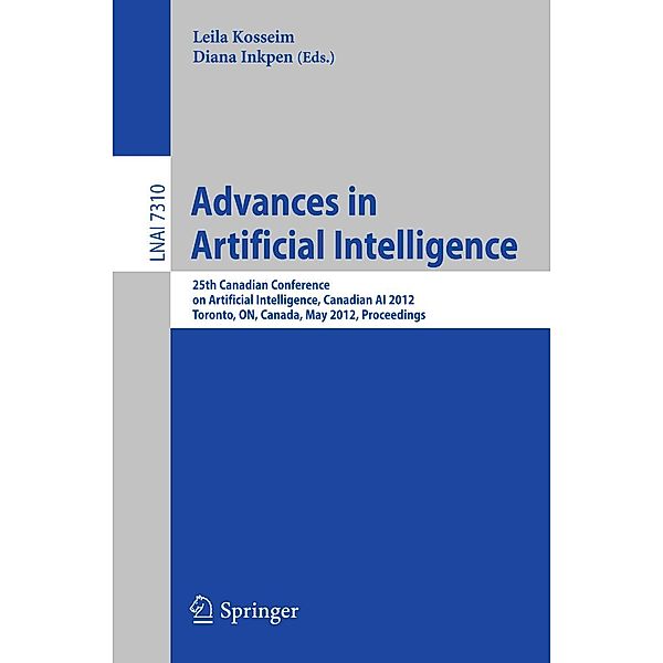 Advances in Artificial Intelligence / Lecture Notes in Computer Science Bd.7310