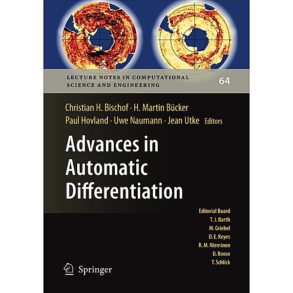 Advances in Automatic Differentiation / Lecture Notes in Computational Science and Engineering Bd.64