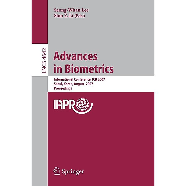 Advances in Biometrics / Lecture Notes in Computer Science Bd.4642