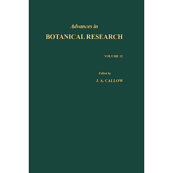 Advances in Botanical Research