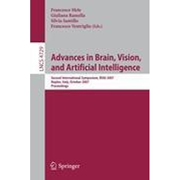 Advances in Brain, Vision, and Artificial Intelligence