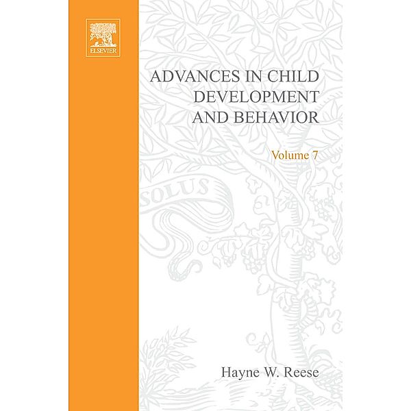 Advances in Child Development and Behavior