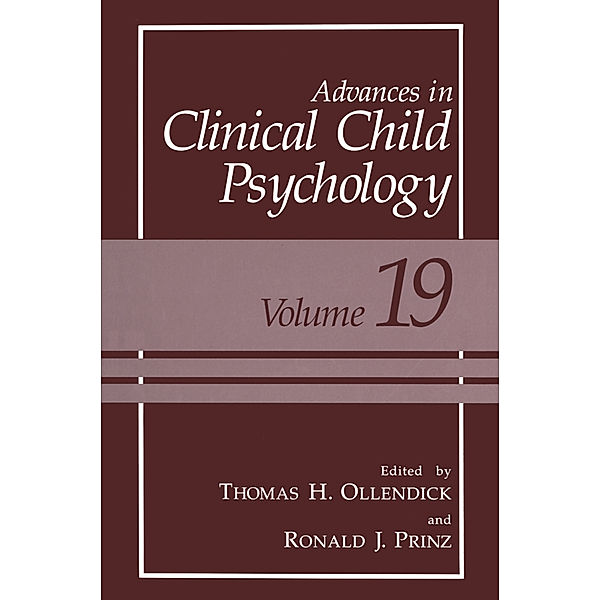 Advances in Clinical Child Psychology