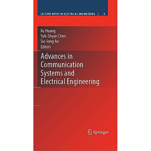 Advances in Communication Systems and Electrical Engineering / Lecture Notes in Electrical Engineering Bd.4