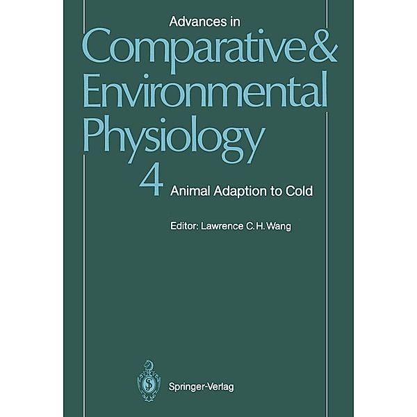 Advances in Comparative and Environmental Physiology / Advances in Comparative and Environmental Physiology Bd.4