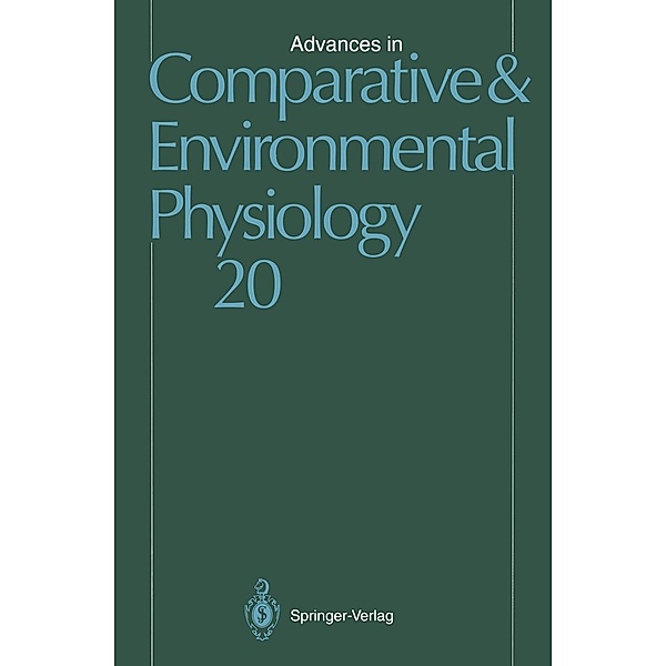 Advances in Comparative and Environmental Physiology / Advances in Comparative and Environmental Physiology Bd.20