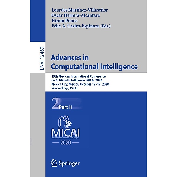 Advances in Computational Intelligence / Lecture Notes in Computer Science Bd.12469
