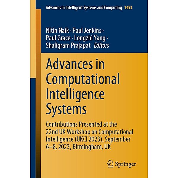 Advances in Computational Intelligence Systems / Advances in Intelligent Systems and Computing Bd.1453