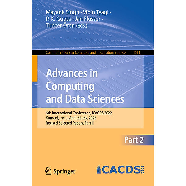 Advances in Computing and Data Sciences