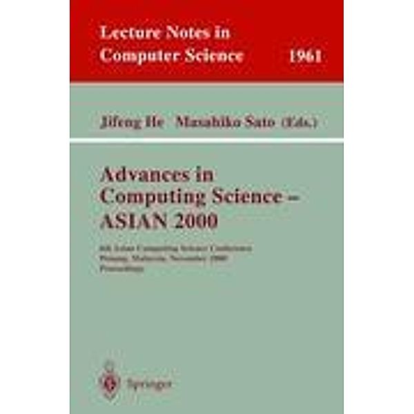 Advances in Computing Science - ASIAN 2000