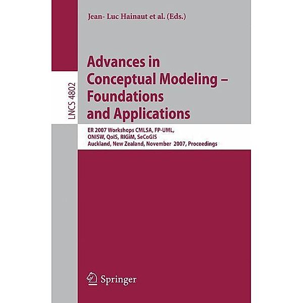 Advances in Conceptual Modeling - Foundations and Applications