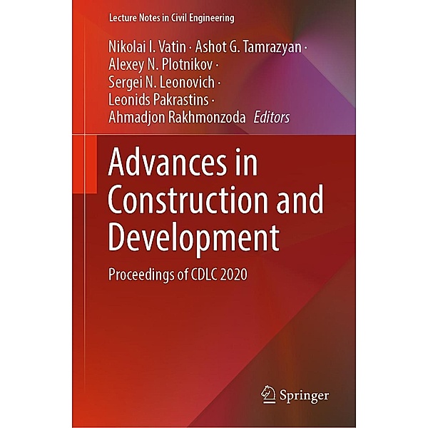 Advances in Construction and Development / Lecture Notes in Civil Engineering Bd.197