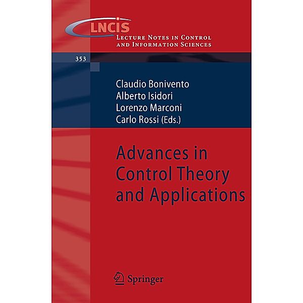 Advances in Control Theory and Applications