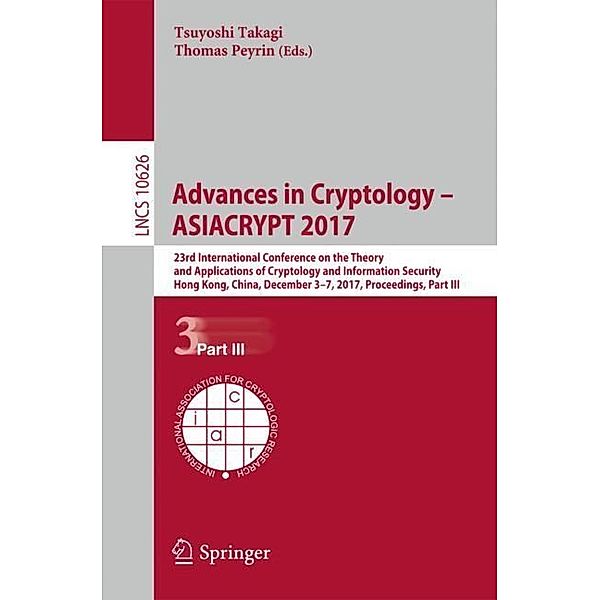 Advances in Cryptology - ASIACRYPT 2017