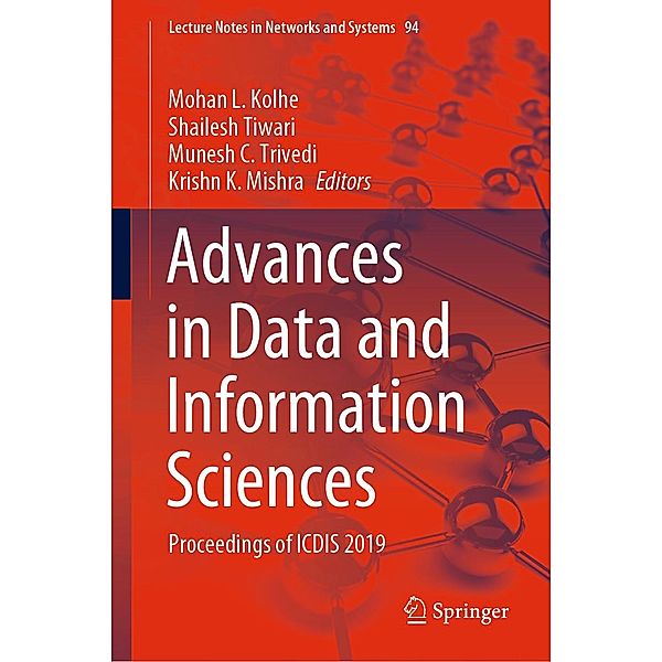 Advances in Data and Information Sciences / Lecture Notes in Networks and Systems Bd.94