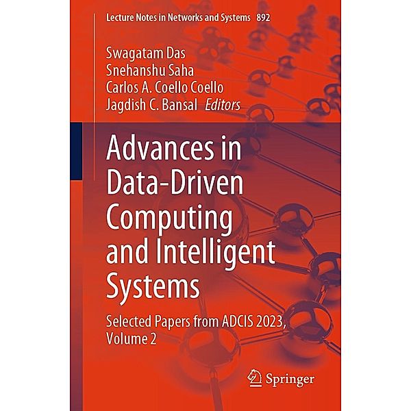 Advances in Data-Driven Computing and Intelligent Systems / Lecture Notes in Networks and Systems Bd.892