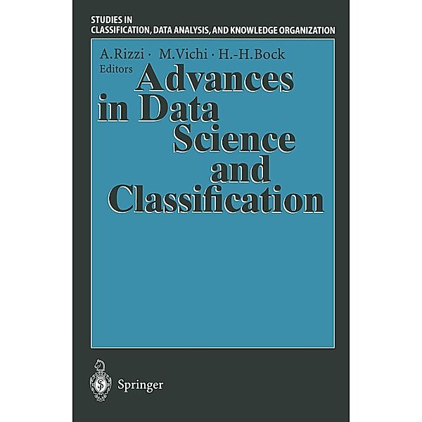 Advances in Data Science and Classification / Studies in Classification, Data Analysis, and Knowledge Organization