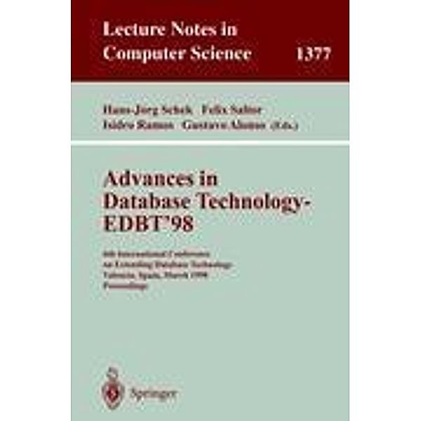 Advances in Database Technology - EDBT '98