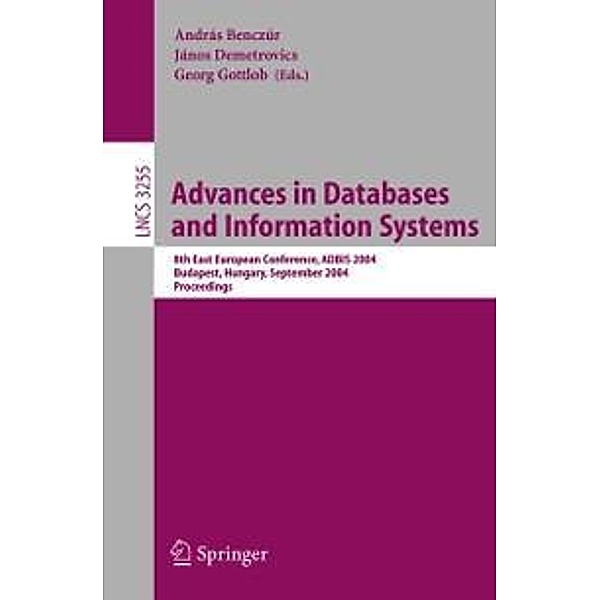 Advances in Databases and Information Systems / Lecture Notes in Computer Science Bd.3255