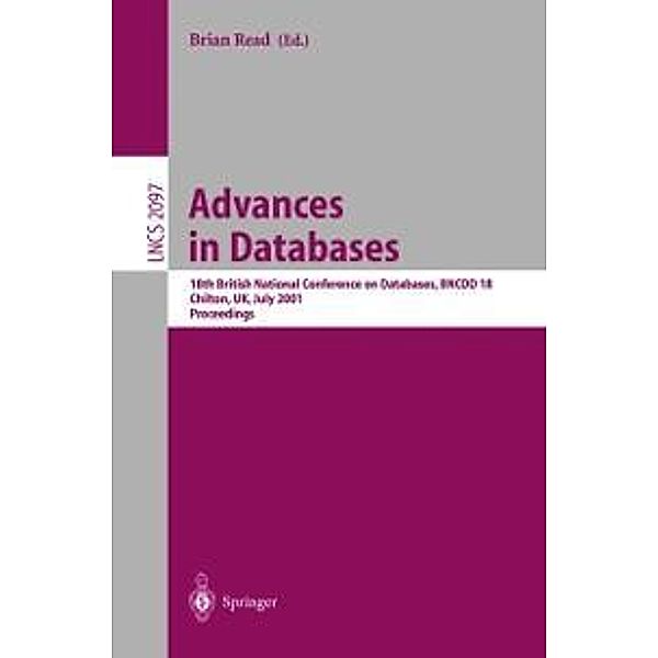 Advances in Databases / Lecture Notes in Computer Science Bd.2097