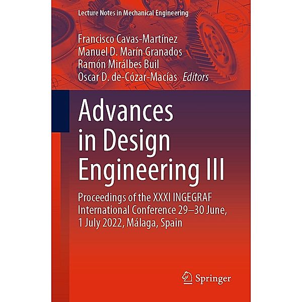 Advances in Design Engineering III / Lecture Notes in Mechanical Engineering
