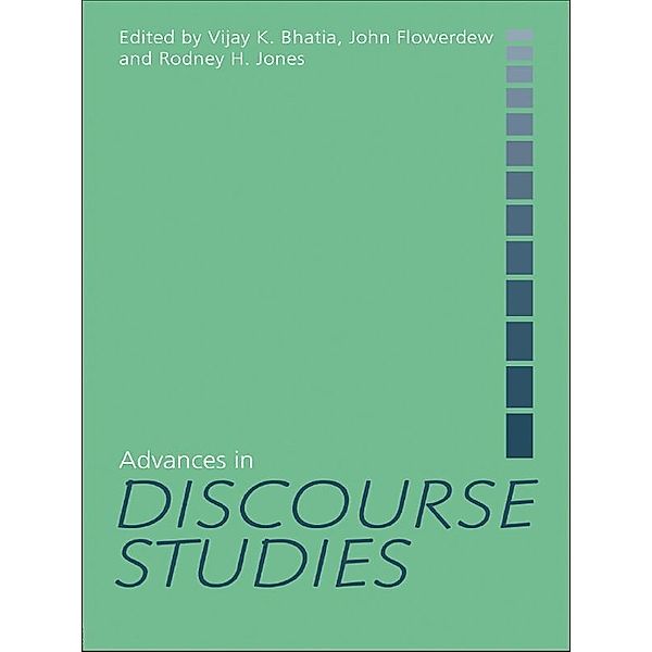 Advances in Discourse Studies