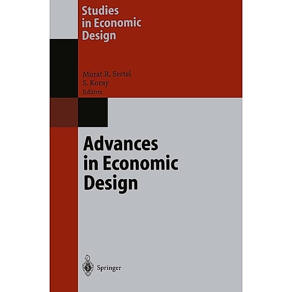 Advances in Economic Design / Studies in Economic Design